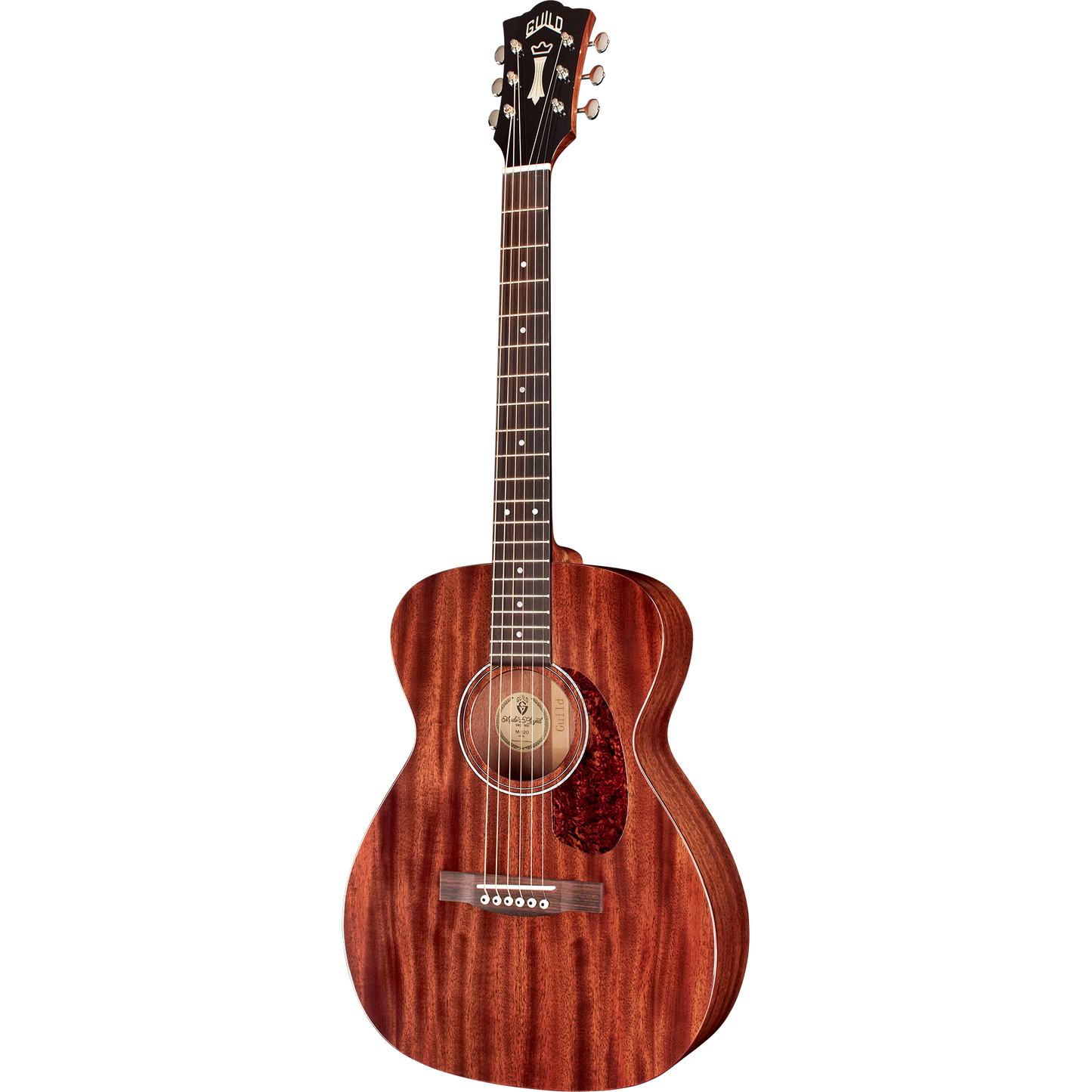 Guild M-120 Solid Mahogany Concert Westerly Acoustic Guitar, Natural