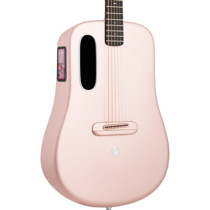 Lava Music ME 4 Carbon Fiber 38” Acoustic Electric Guitar - Pink