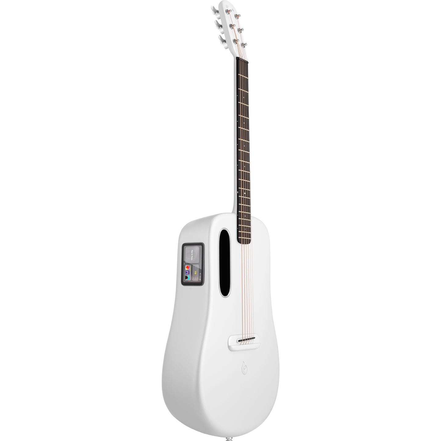 Lava Music ME 4 Carbon Fiber 38” Acoustic Electric Guitar - White