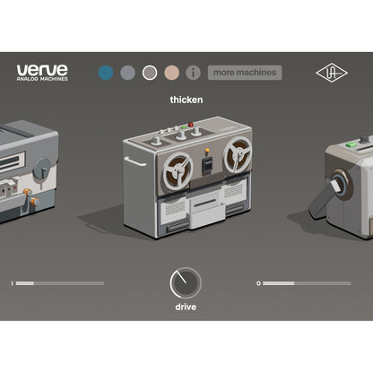 Universal Audio Verve Analog Machines Essentials