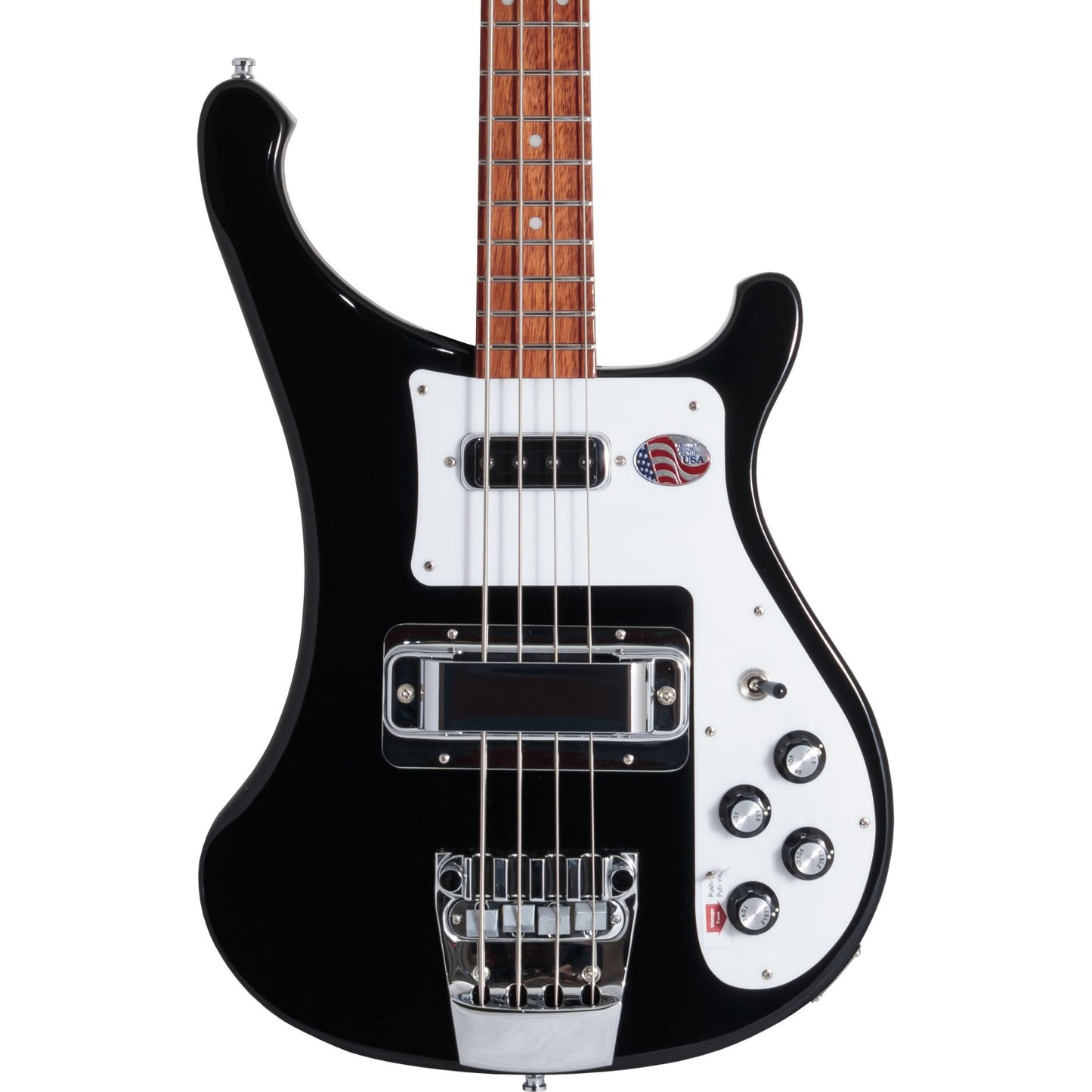 Rickenbacker 4003s Reissue Bass Guitar, Jetglo Black