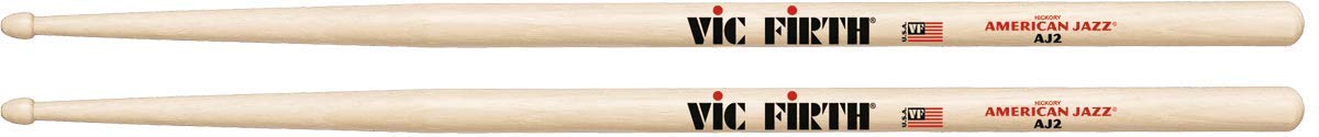 Vic Firth AJ2 American Jazz 2 Wood Tip Drumsticks