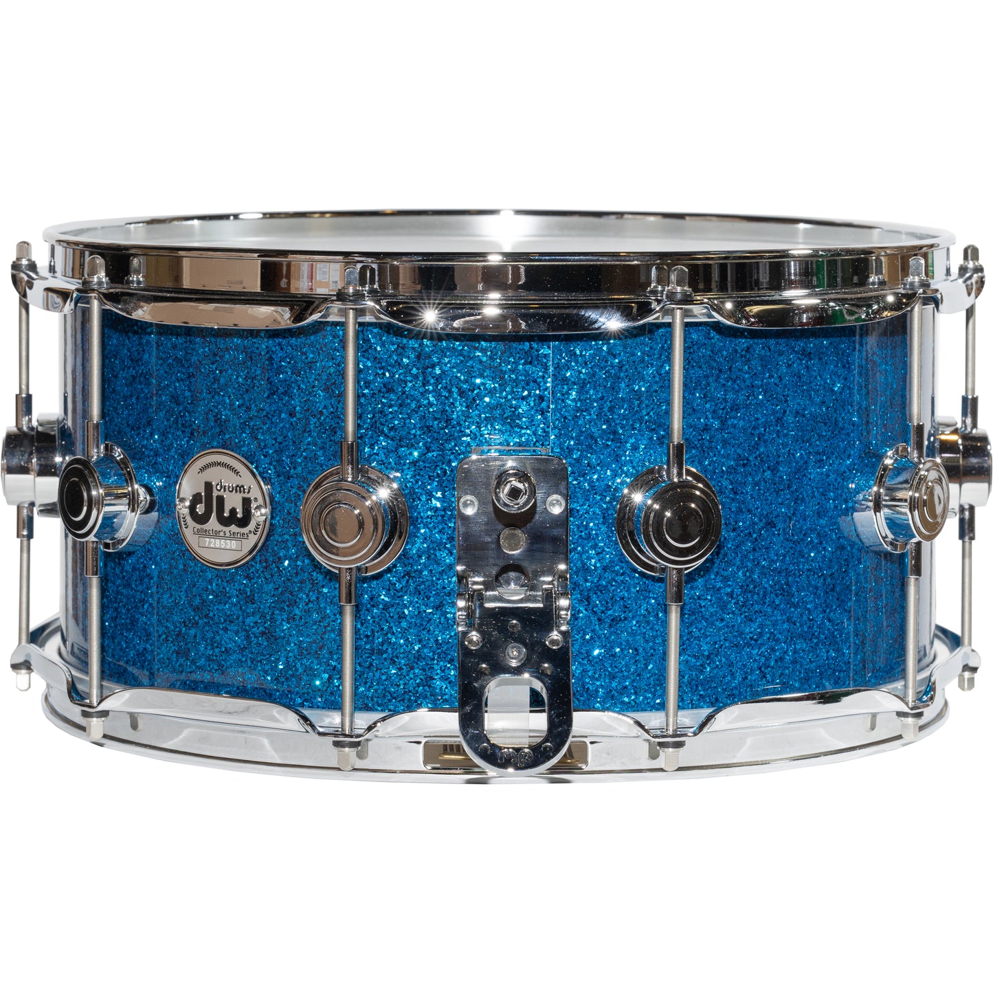 Drum Workshop Collectors Series 6.5x14 Snare Drum - Blue Glass