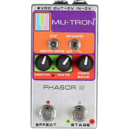 Mu-Tron Phasor III Phase Shifter Pedal