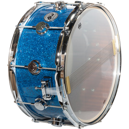 Drum Workshop Collectors Series 6.5x14 Snare Drum - Blue Glass