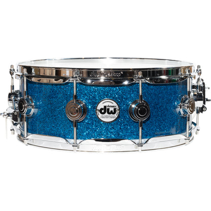 Drum Workshop Collectors Series 5x14 Snare Drum - Blue Glass