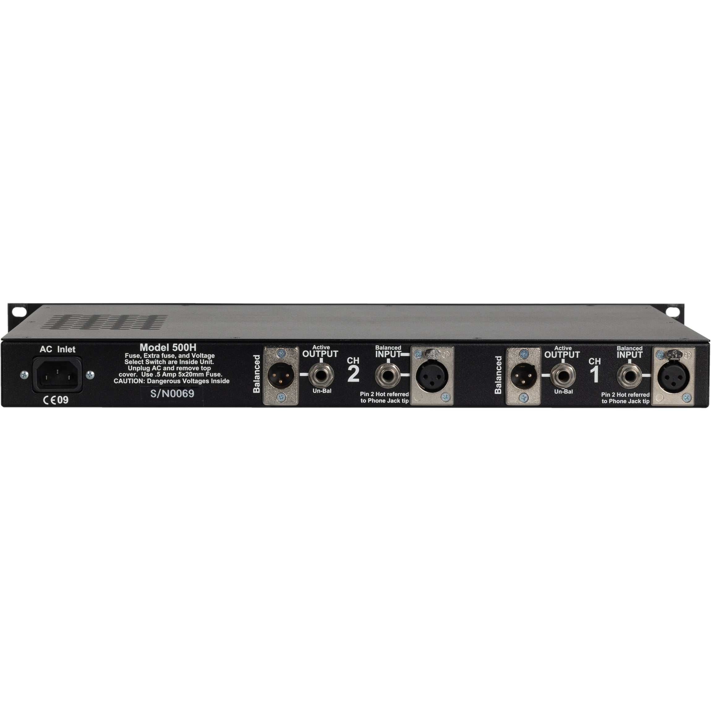 Empirical Labs EL500 2-Slot Powered 500 Series Rack – Alto Music