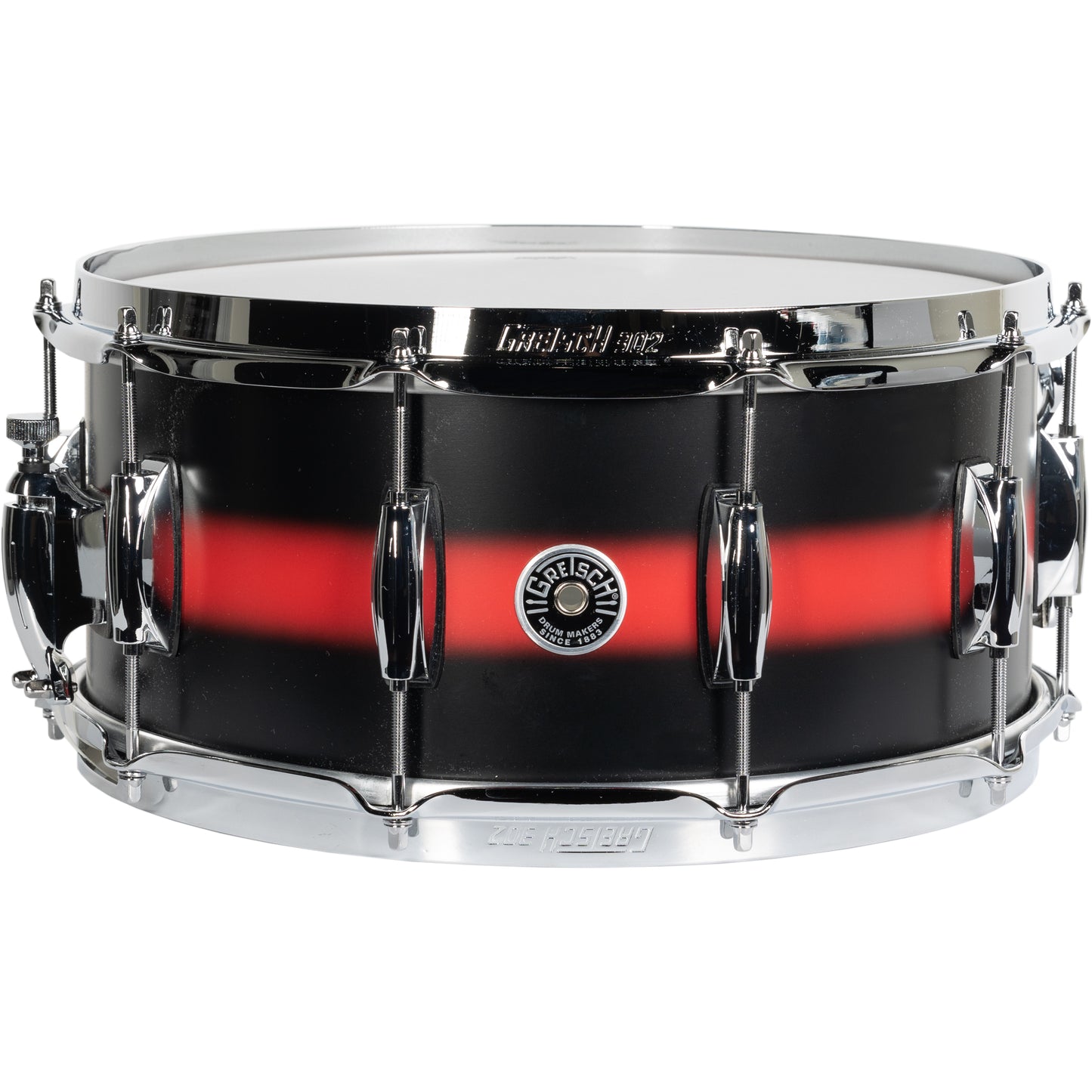 Gretsch Brooklyn Series 5x14 Snare Drum - Satin Red To Black Duco