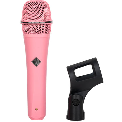 Telefunken M80 Supercardioid Dynamic Handheld Vocal Microphone, Pink