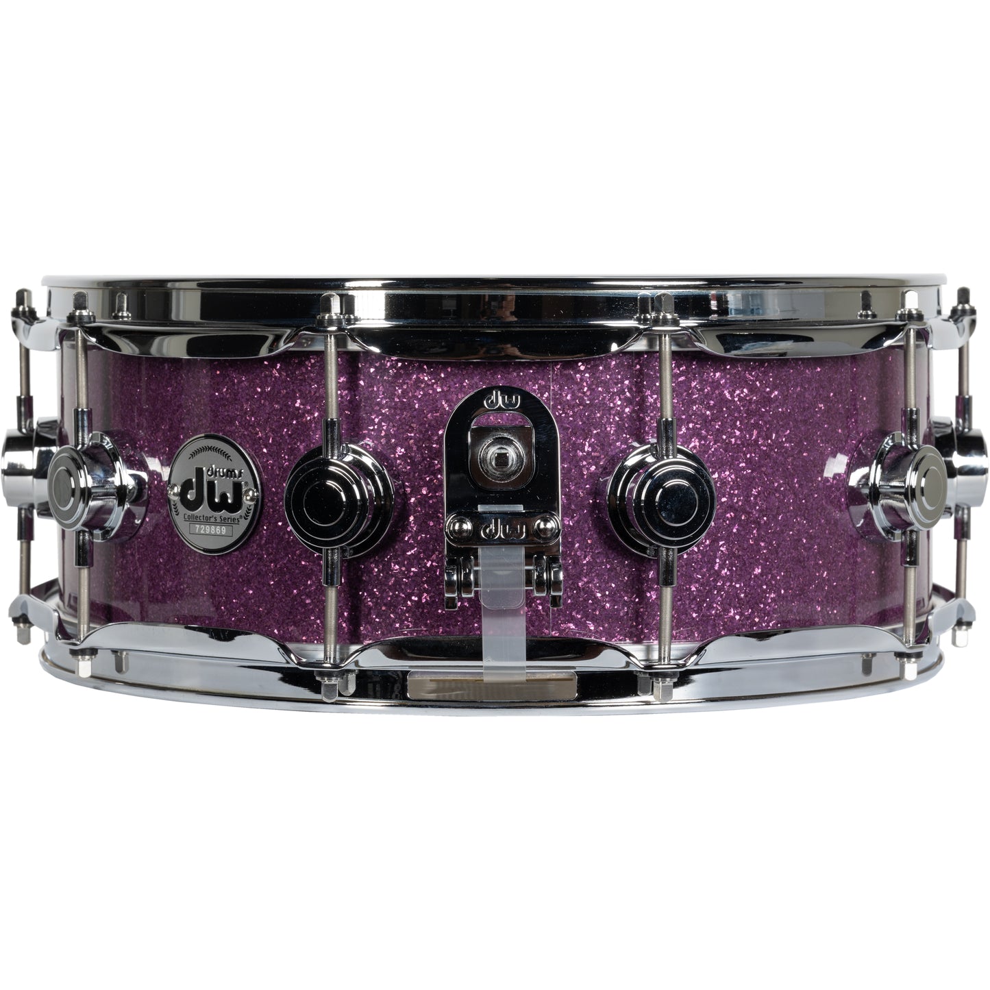 Drum Workshop Collectors Series 5x14 Snare Drum - Purple Glass