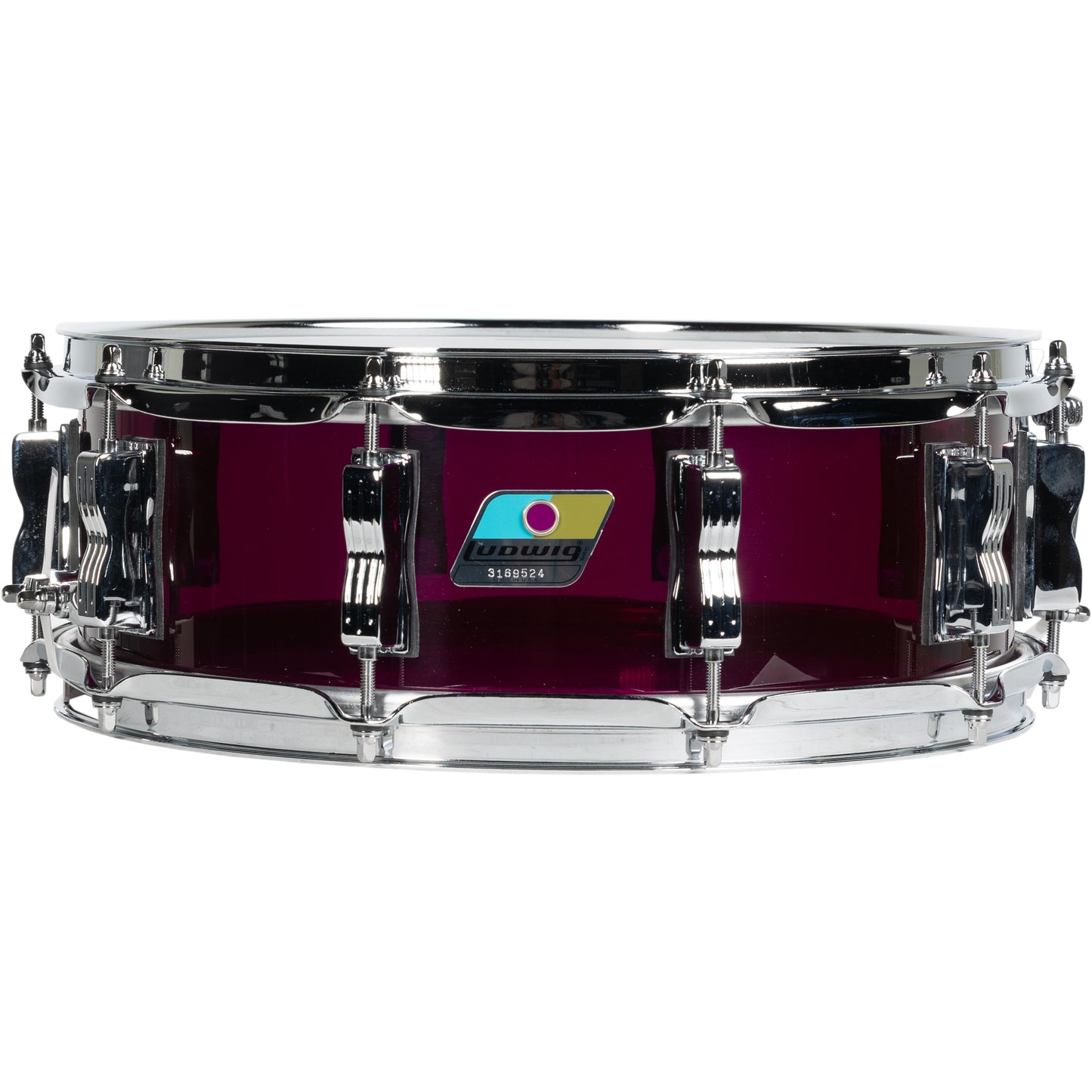 Ludwig Limited Edition 5x14 Vistalite Snare Drum - Purple