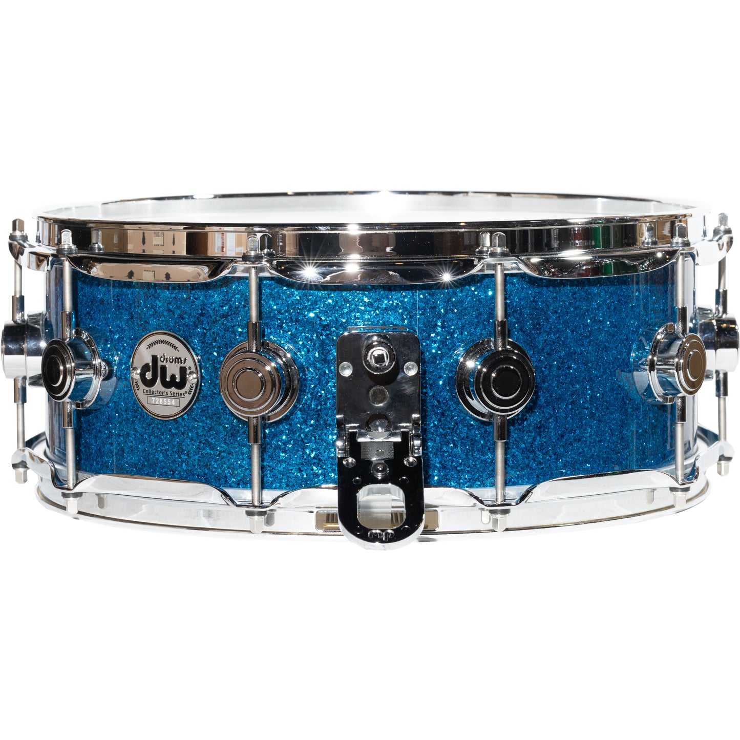 Drum Workshop Collectors Series 5x14 Snare Drum - Blue Glass