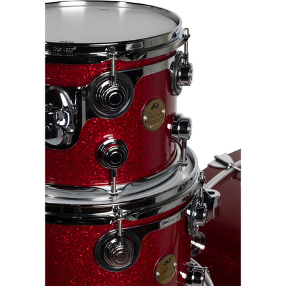 Drum Workshop Collectors Jazz Series 4-Piece Shell Kit - Ruby Glass