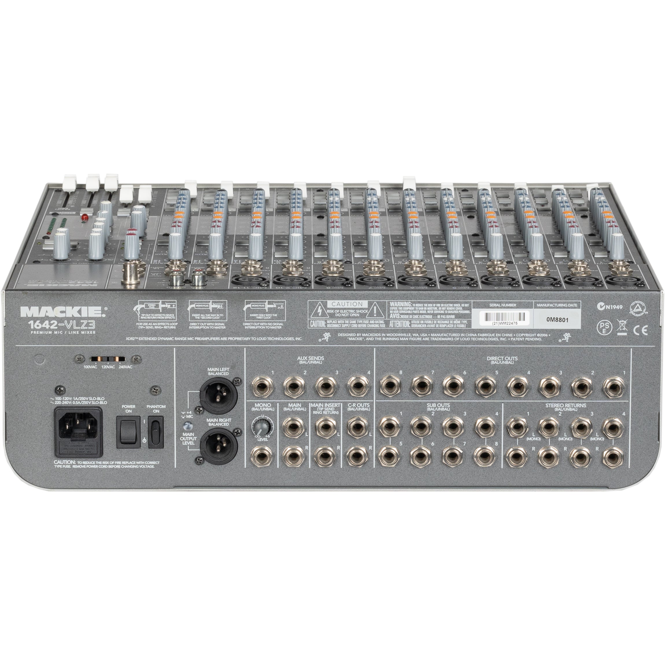 Mackie 1642-VLZ3 16-Channel Mic / Line Mixer