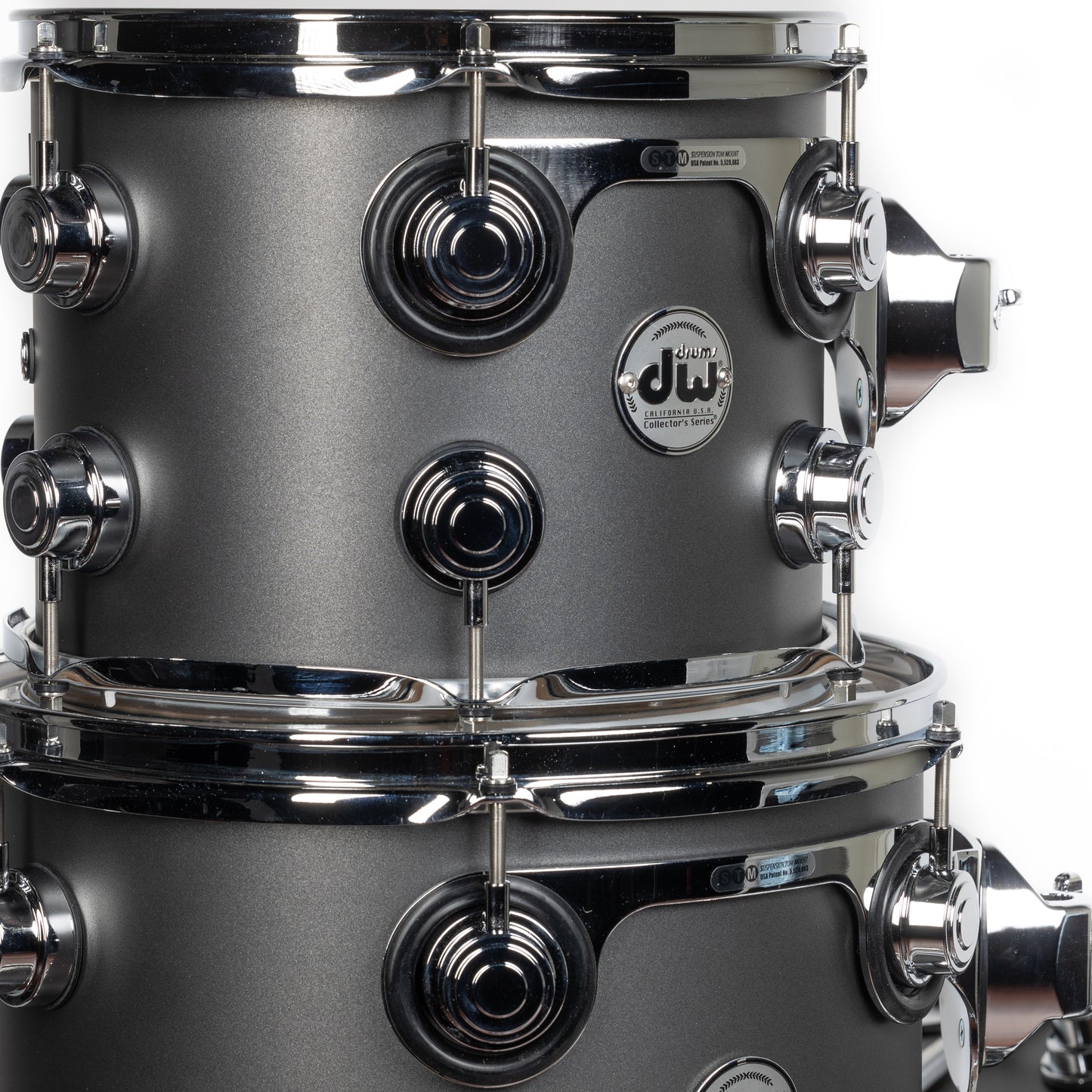 Drum Workshop Collectors Series 4-Piece Shell Kit - Gun Metal Hard Satin