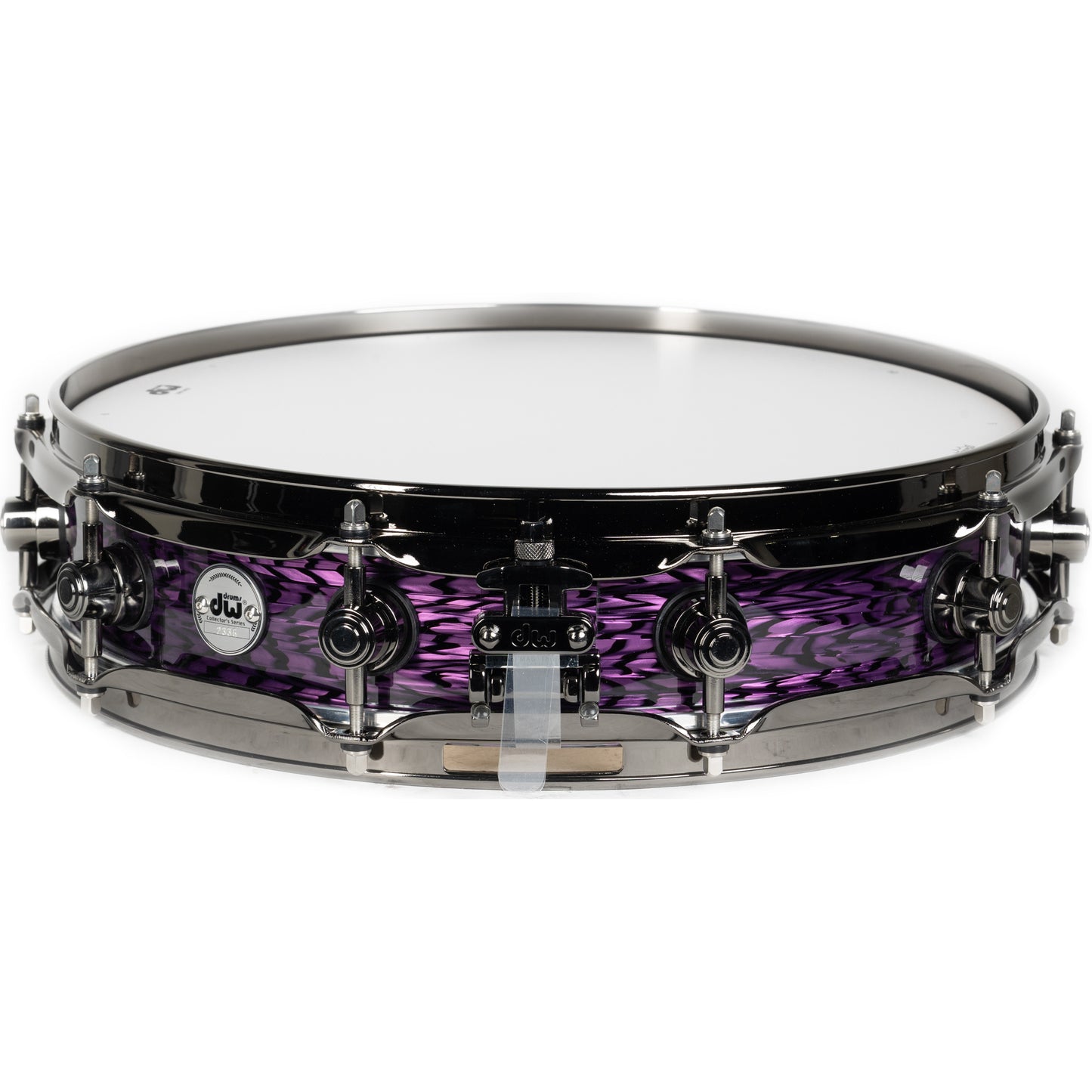 Drum Workshop Collectors Series 3.14x14 Pi Snare Drum - Purple Silk Onyx