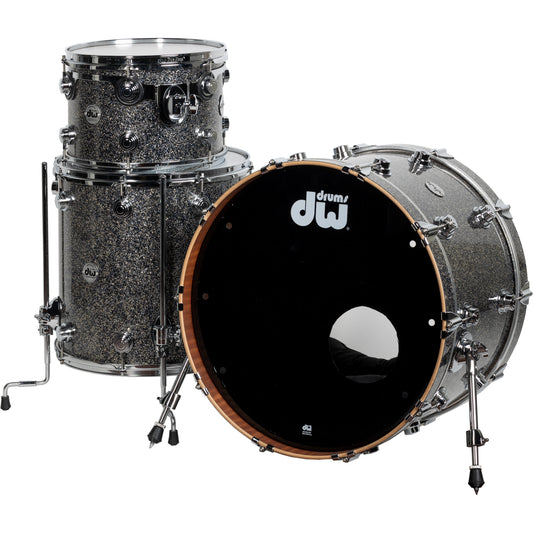 Drum Workshop Collectors Series 3-Piece Shell Kit - Black Galaxy