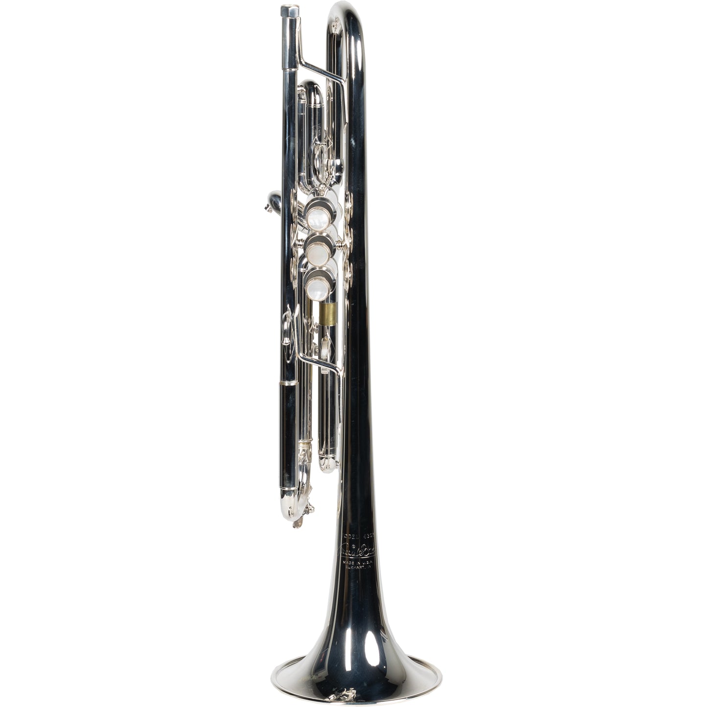 Bach 170S43GYR Professional Bb Trumpet - Reverse Leadpipe - Silver Plated