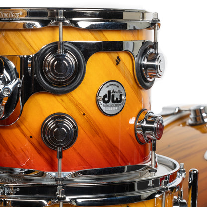 DW Collectors Series 5-Piece Shell Kit - Classic Fade Over Twisted Mineral Maple