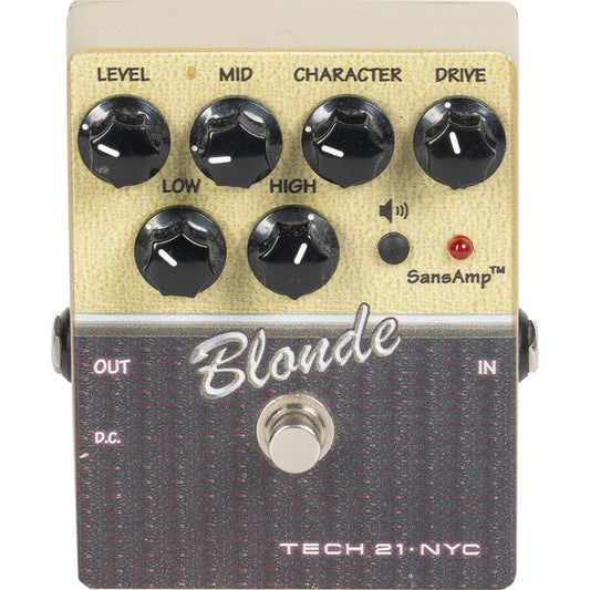 Tech 21 Sans Amp Blonde V2 Overdrive Pedal