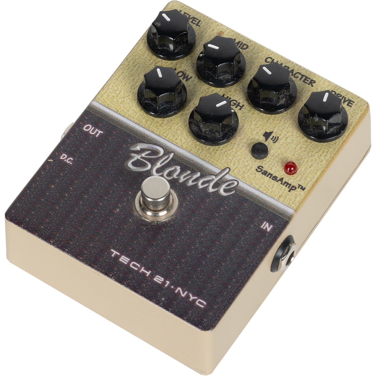 Tech 21 Sans Amp Blonde V2 Overdrive Pedal