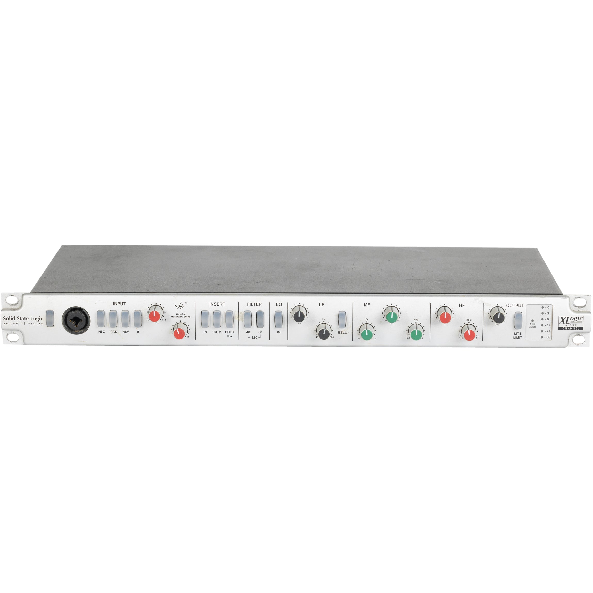 Solid State Logic SSL XLogic Alpha Channel Strip Mic Preamp – Alto Music