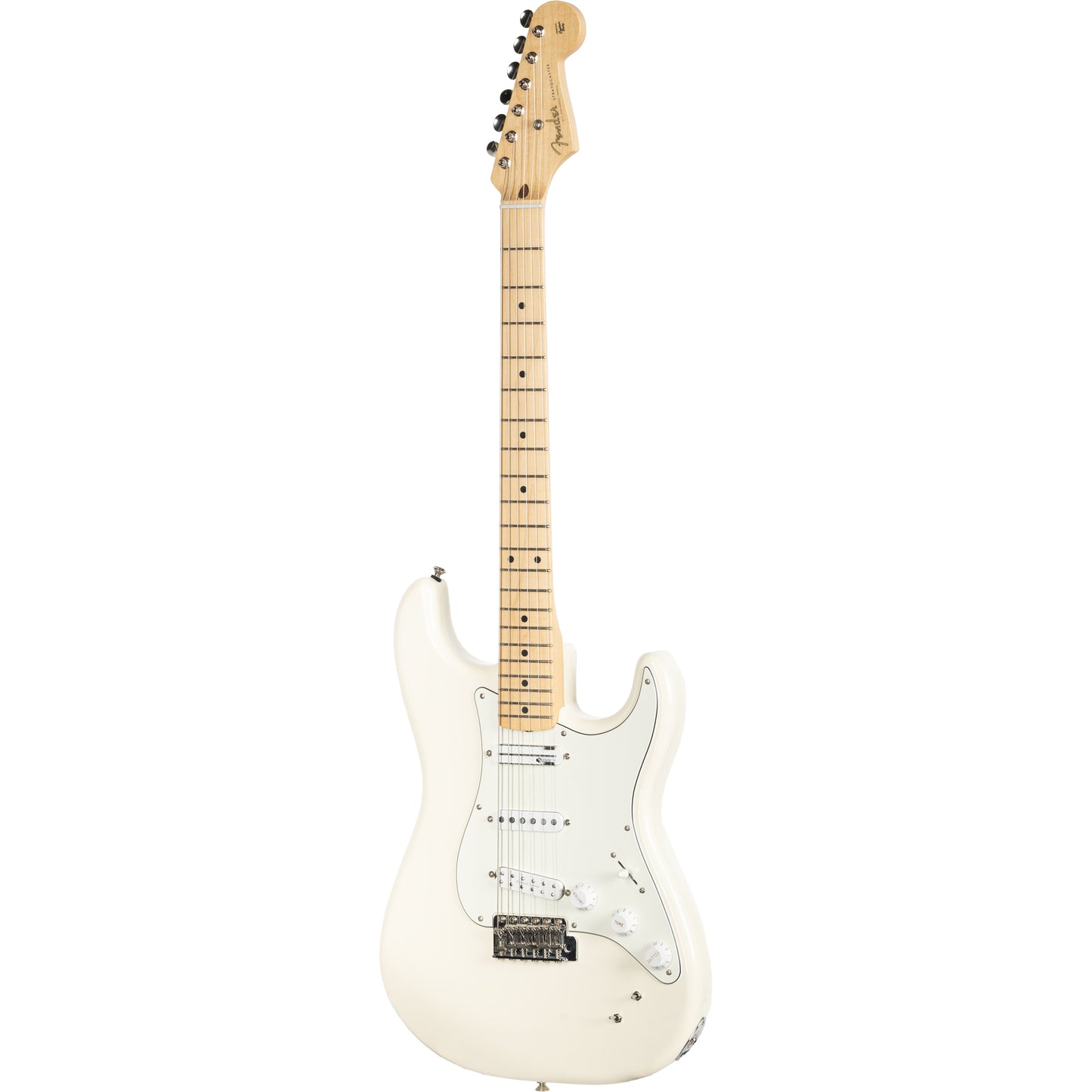 Fender EOB Sustainer Stratocaster Electric Guitar - Olympic White