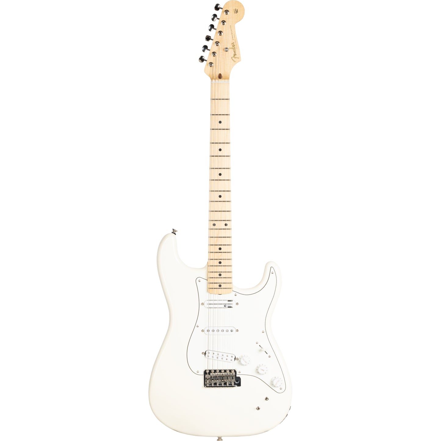 Fender EOB Sustainer Stratocaster Electric Guitar - Olympic White