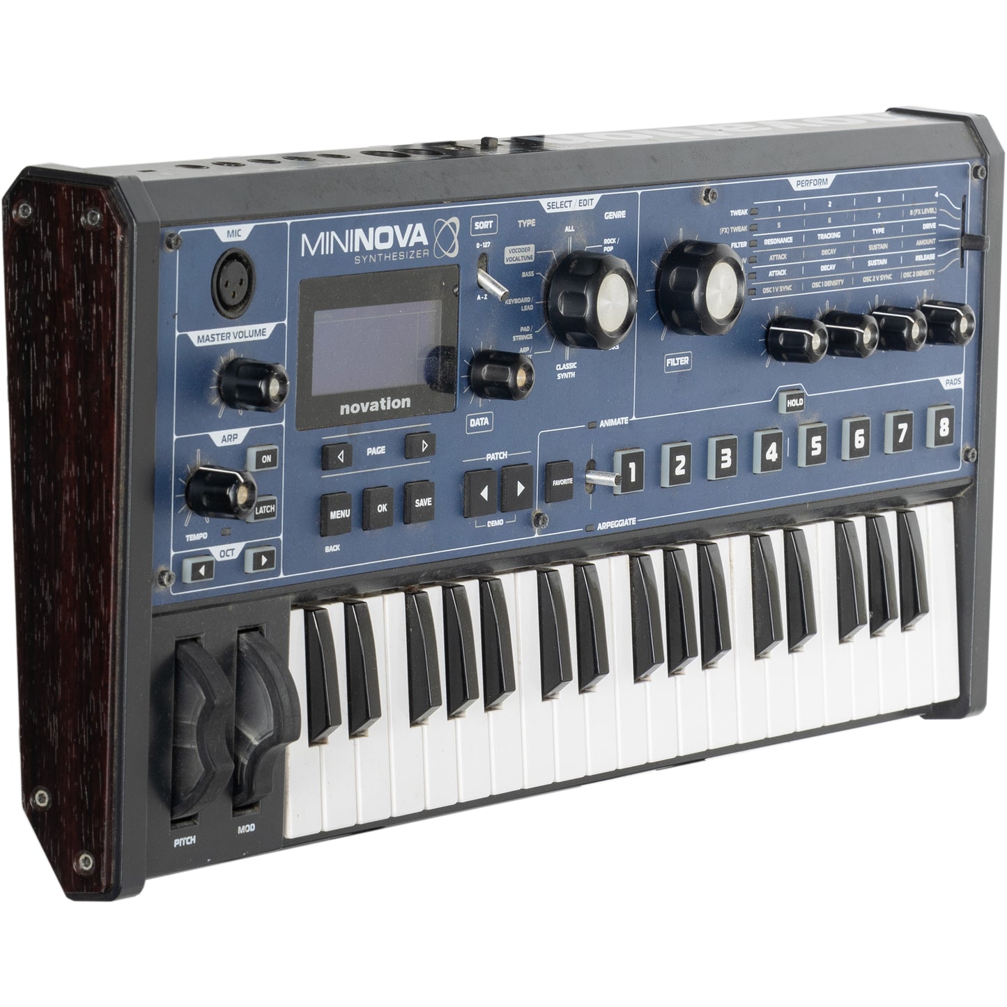 Novation MiniNova 37-Note Synthesizer Keyboard