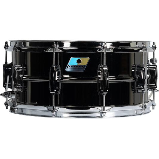 Ludwig LB417 Black Beauty 6.5x14 Snare Drum- B Stock-