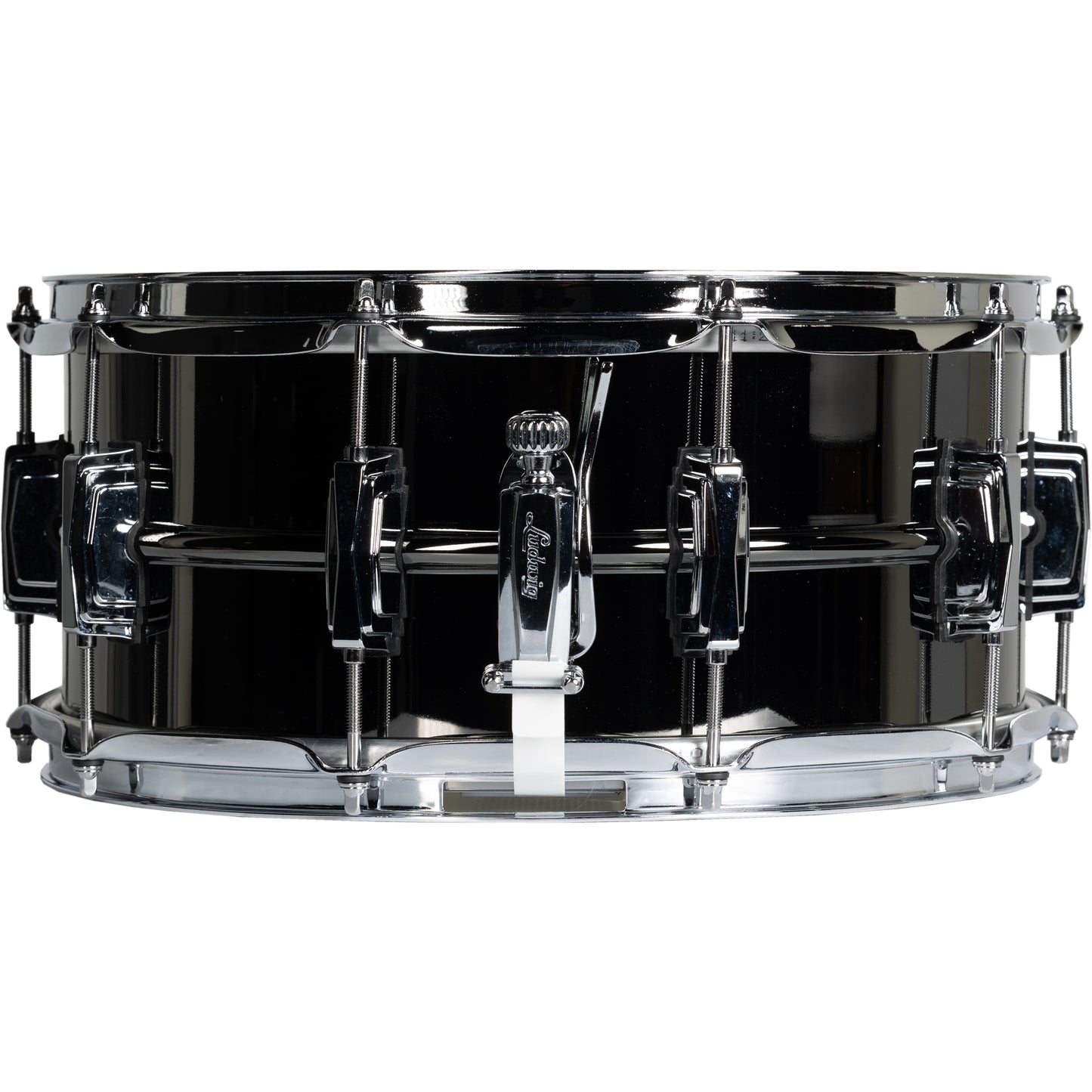 Ludwig LB417 Black Beauty 6.5x14 Snare Drum- B Stock-