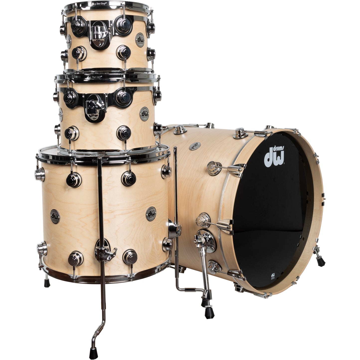 Drum Workshop Collectors Series 4-Piece Shell Kit - Satin Natural