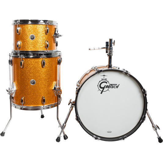 Gretsch Brooklyn Series 3-Piece Shell Kit - Gold Sparkle