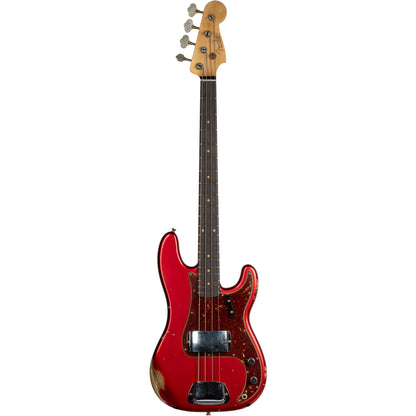 Fender Custom Shop 1962 Precision Bass Relic - Aged Candy Apple Red