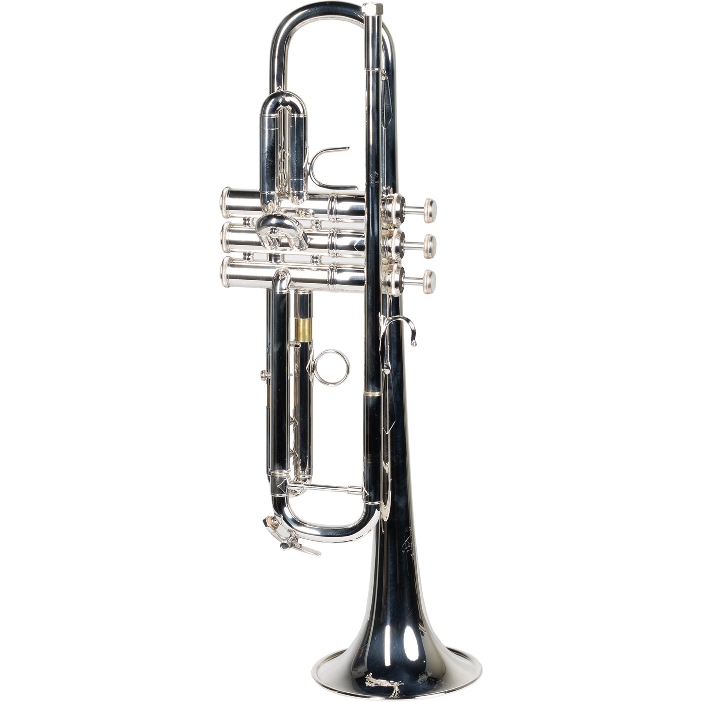 Bach 170S43GYR Professional Bb Trumpet - Reverse Leadpipe - Silver Plated