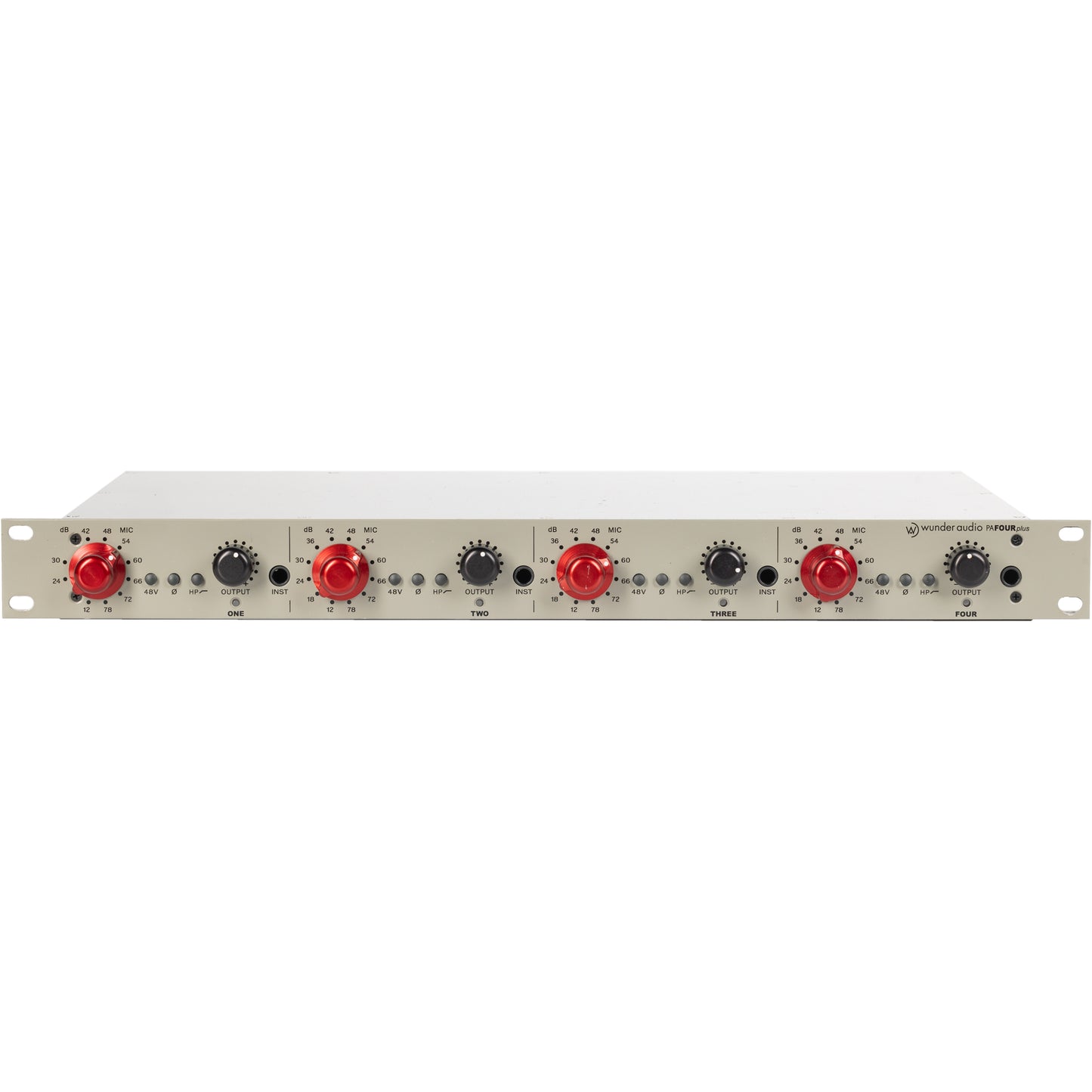 Wunder Audio PAFOUR Plus 4-Channel Microphone Preamp