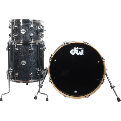 Drum Workshop Collectors Series 3-Piece Shell Kit - Black Ice