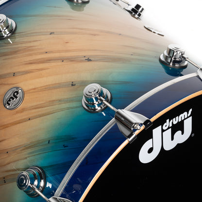 DW Collectors Series 5-Piece Shell Kit - Carl Allen Burst/Twisted Mineral Maple