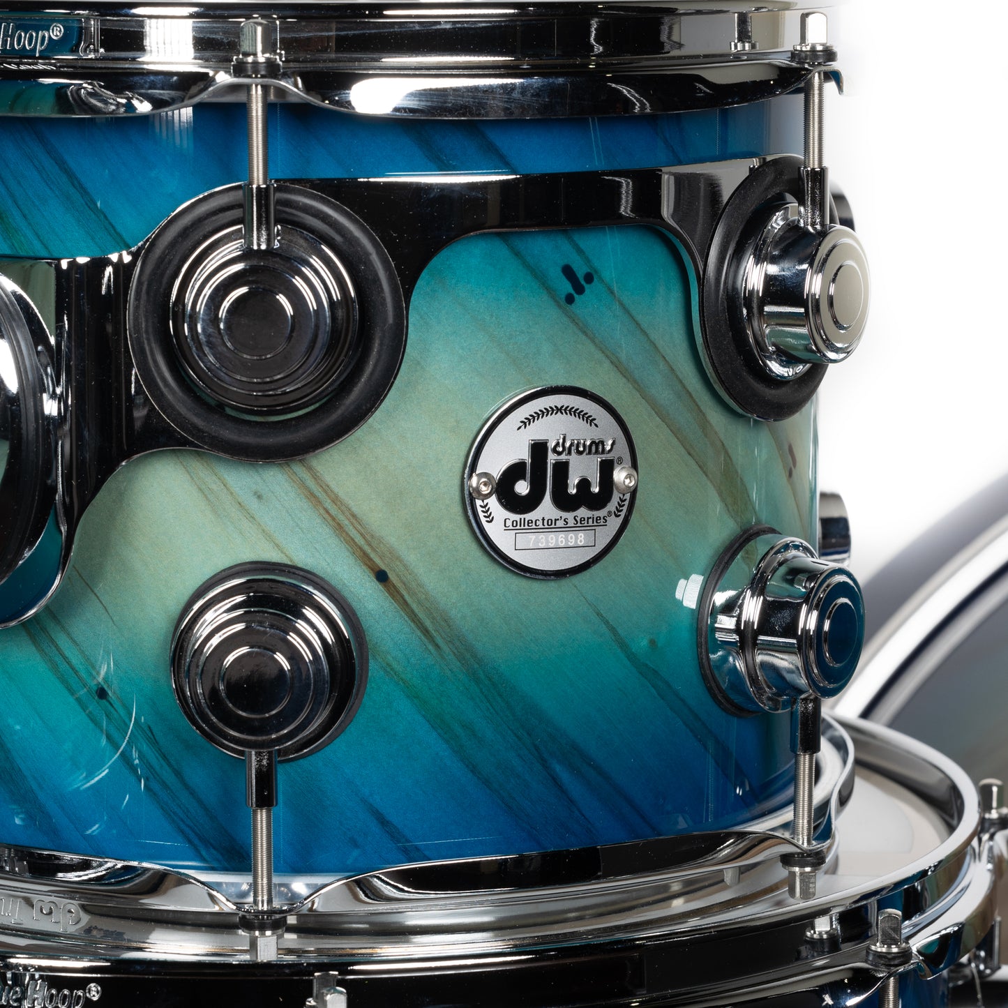 DW Collectors Series 5-Piece Shell Kit - Carl Allen Burst/Twisted Mineral Maple