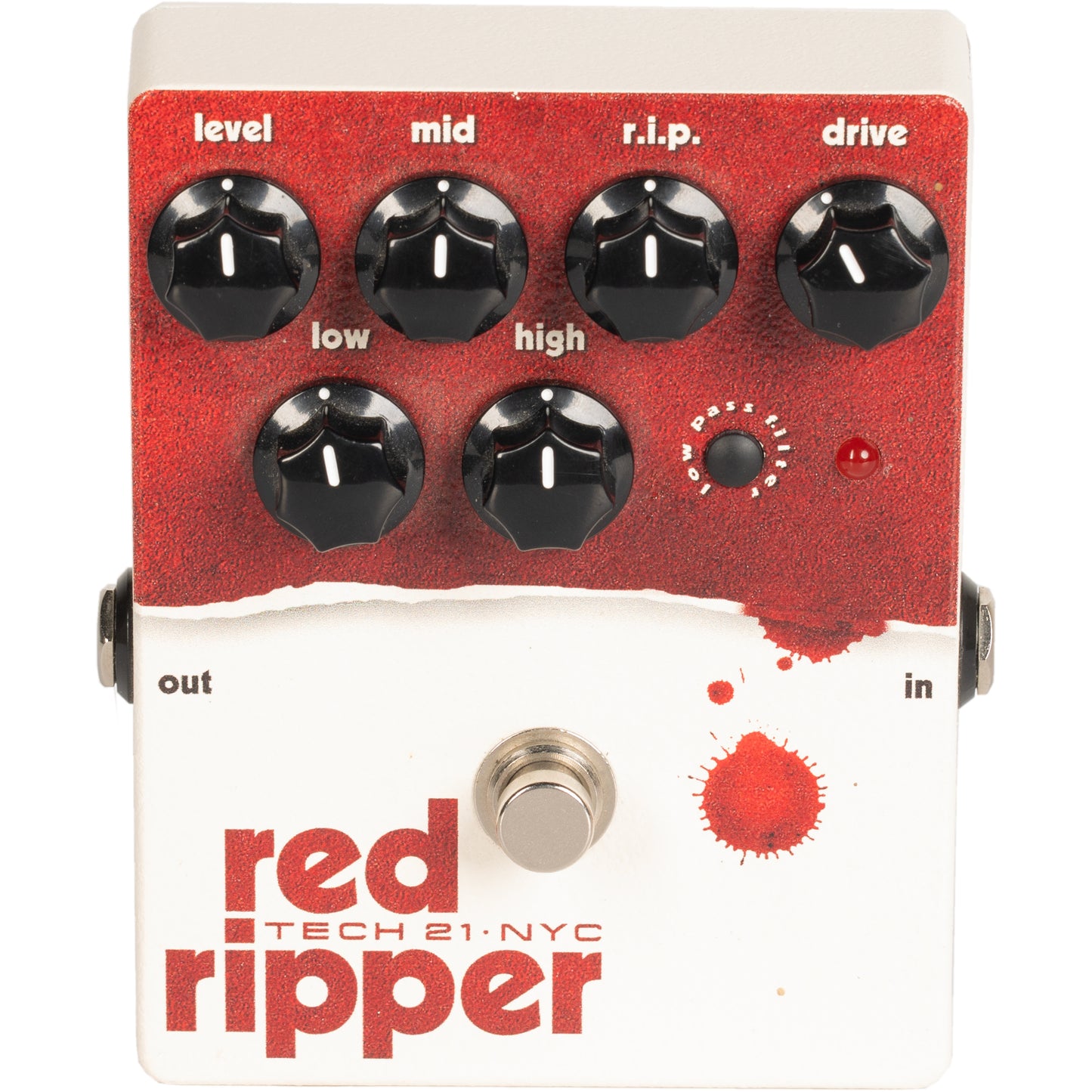 Tech 21 Red Ripper Bass Fuzz Pedal