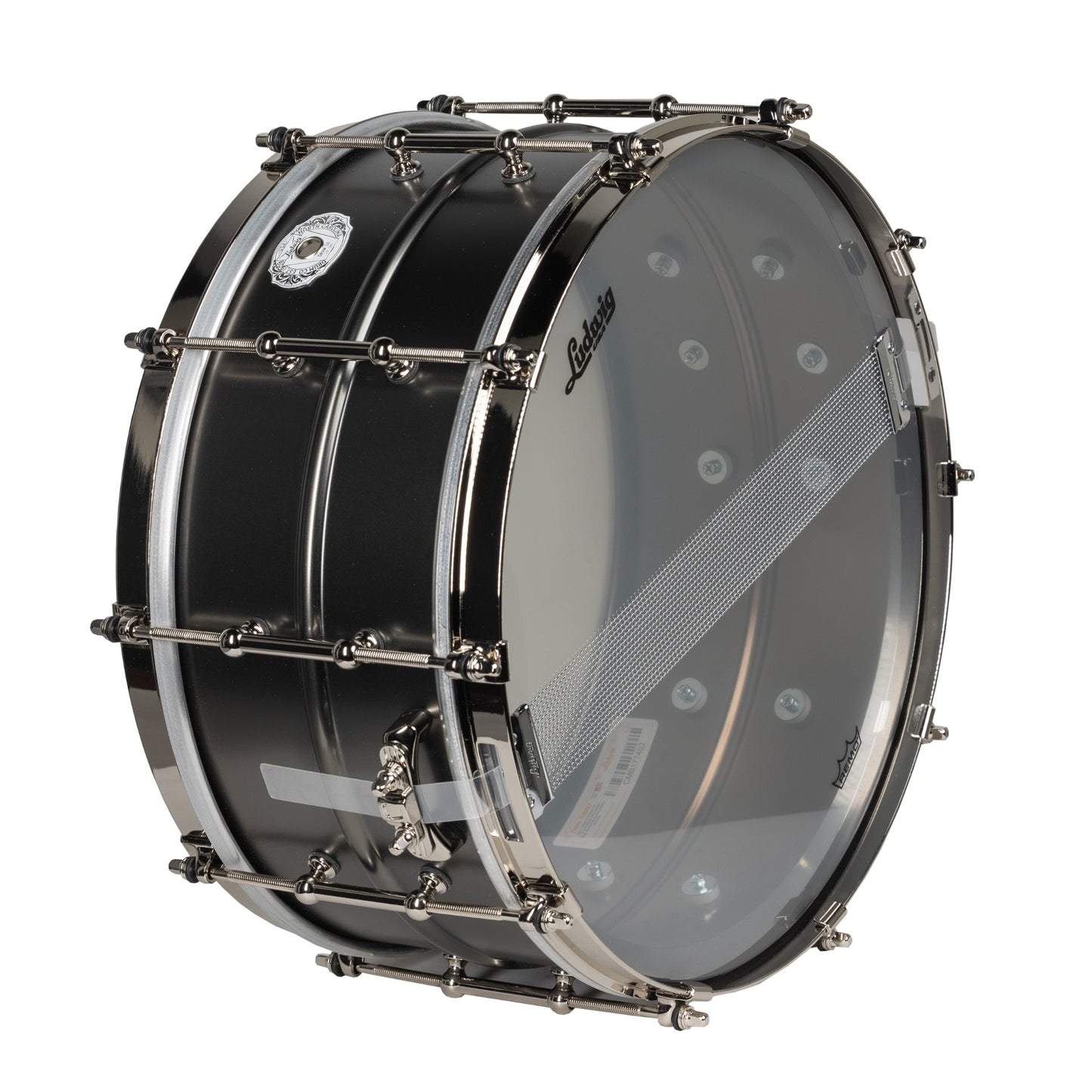 Ludwig Limited Edition Black Beauty 6.5x14 Snare Drum - Satin Deluxe