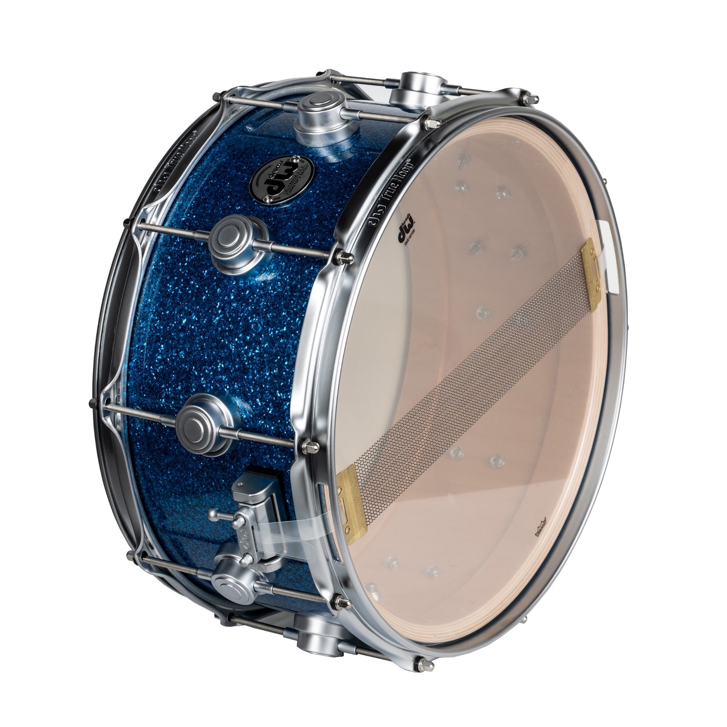 Drum Workshop Collectors Series 6.5x14 Snare Drum - Blue Glass