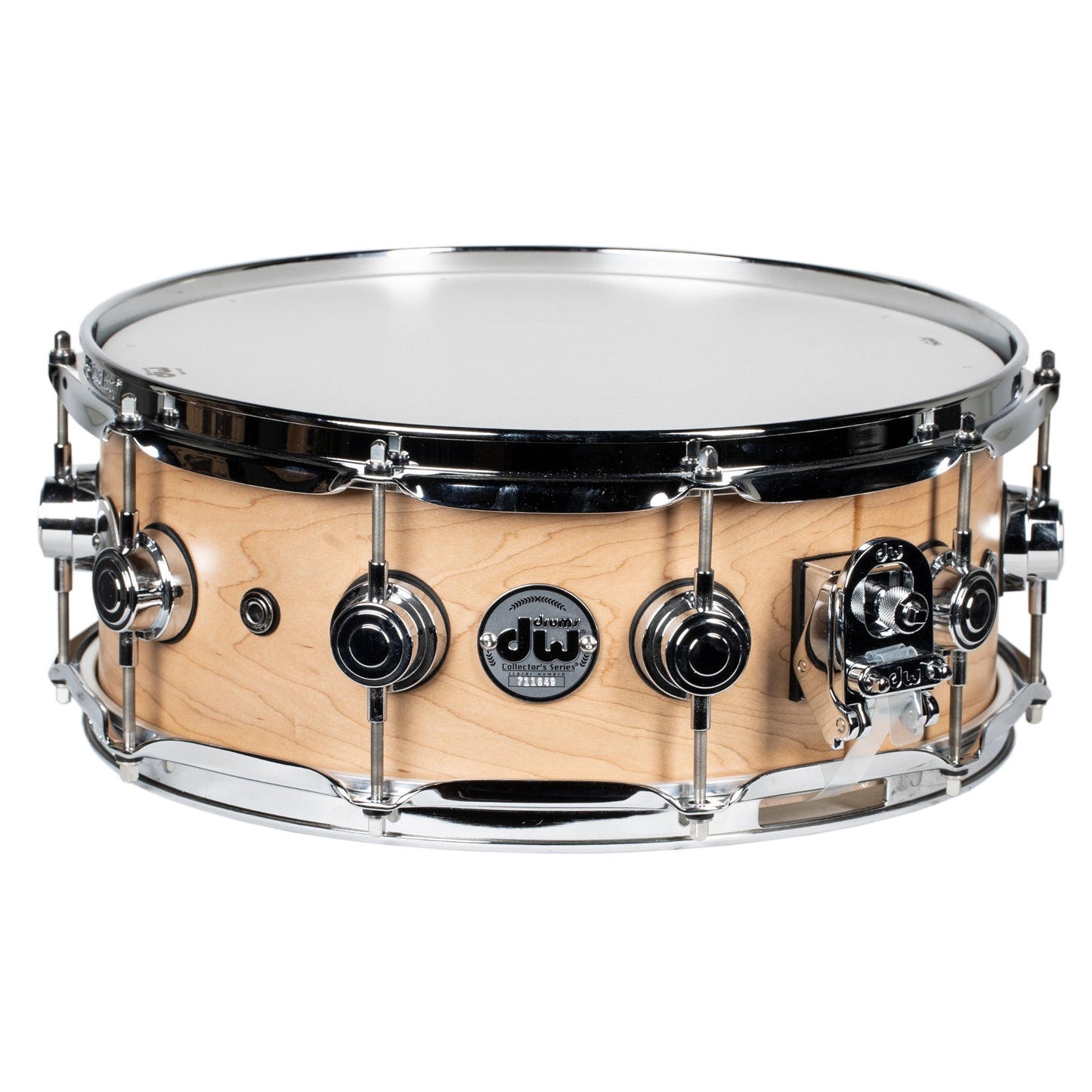 Drum Workshop Collectors Series Super Solid 5.5x14 Snare Drum - Natural Satin