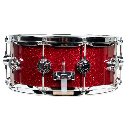 Drum Workshop Collectors Series 6x14 Snare Drum - Ruby Glass