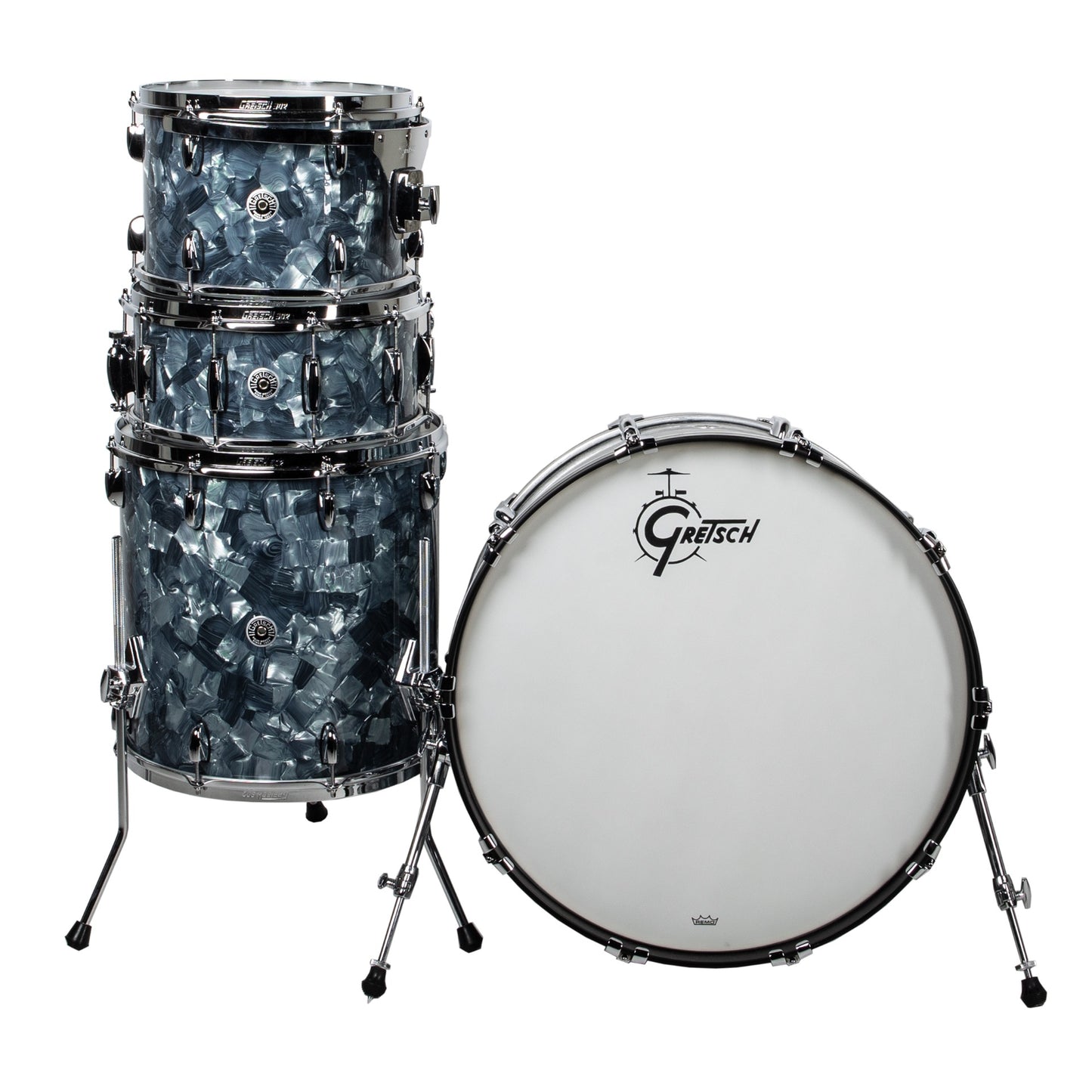 Gretsch Brooklyn Series 4-Piece Drum Kit - Abalone Nitron