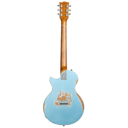 Fano SP6 Alt De Facto Single Cut Electric Guitar in Ice Blue Metallic