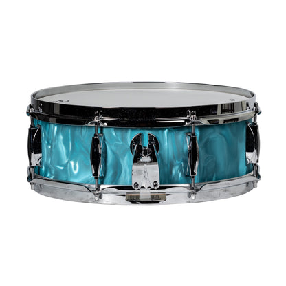 Gretsch Broadkaster Series 5x14 Snare Drum - Aqua Satin Flame