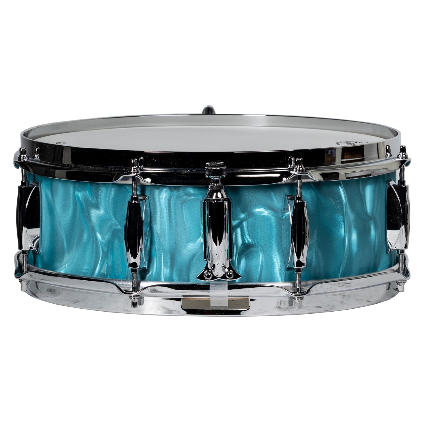 Gretsch Broadkaster Series 5x14 Snare Drum - Aqua Satin Flame