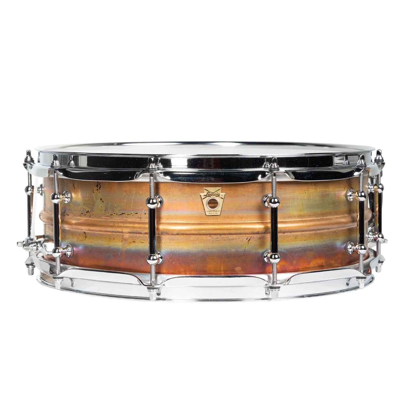 Ludwig Bronze Phonic 5x14 Snare Drum - Raw Bronze