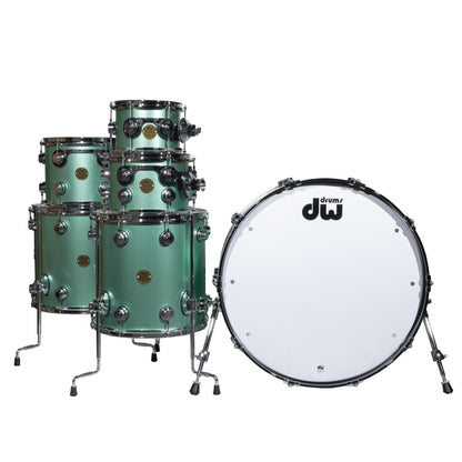 Drum Workshop Collectors Jazz Series 6-Piece Shell Pack - Mint Metallic